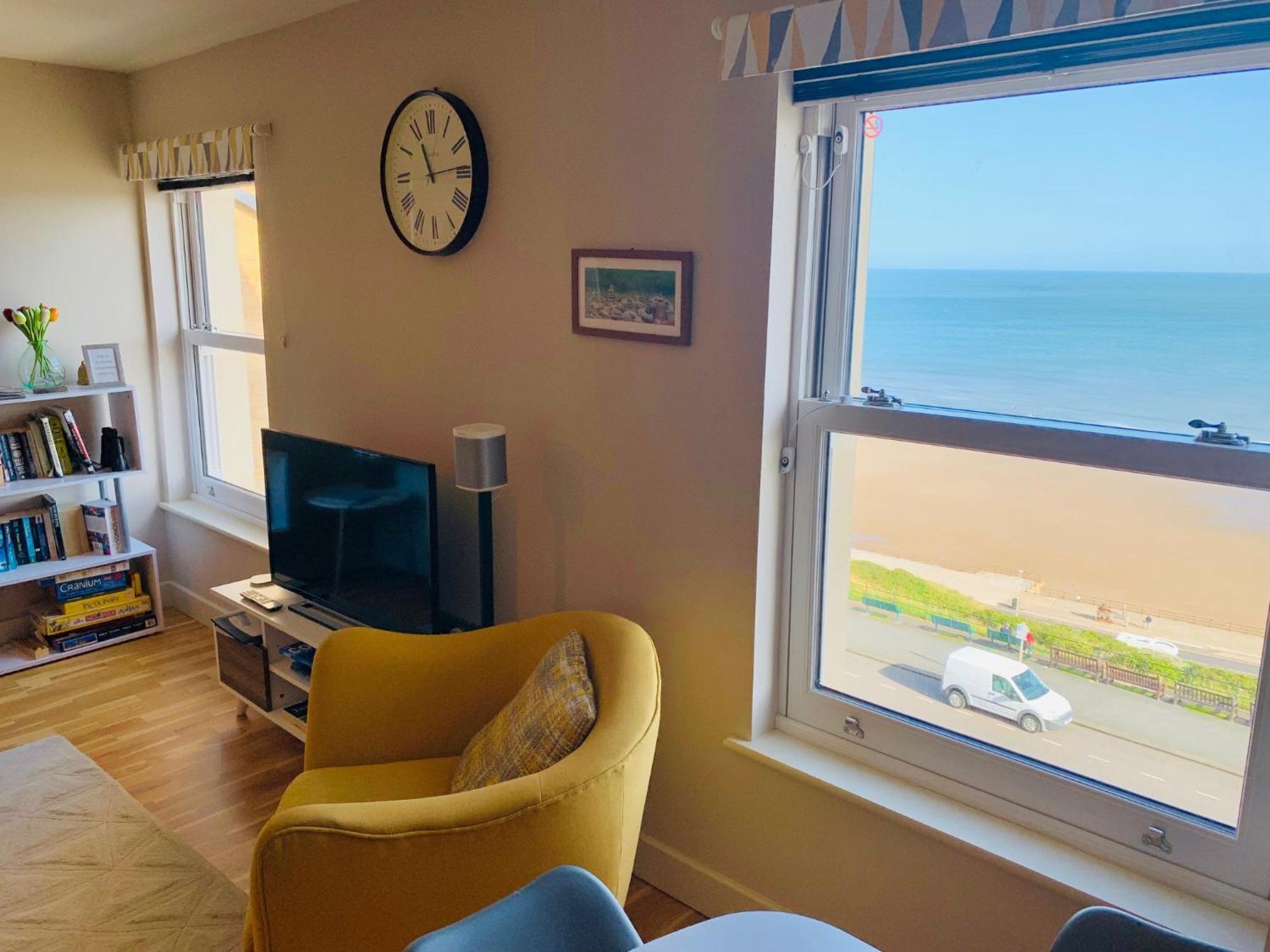North Sea View Apartment Scarborough Dış mekan fotoğraf